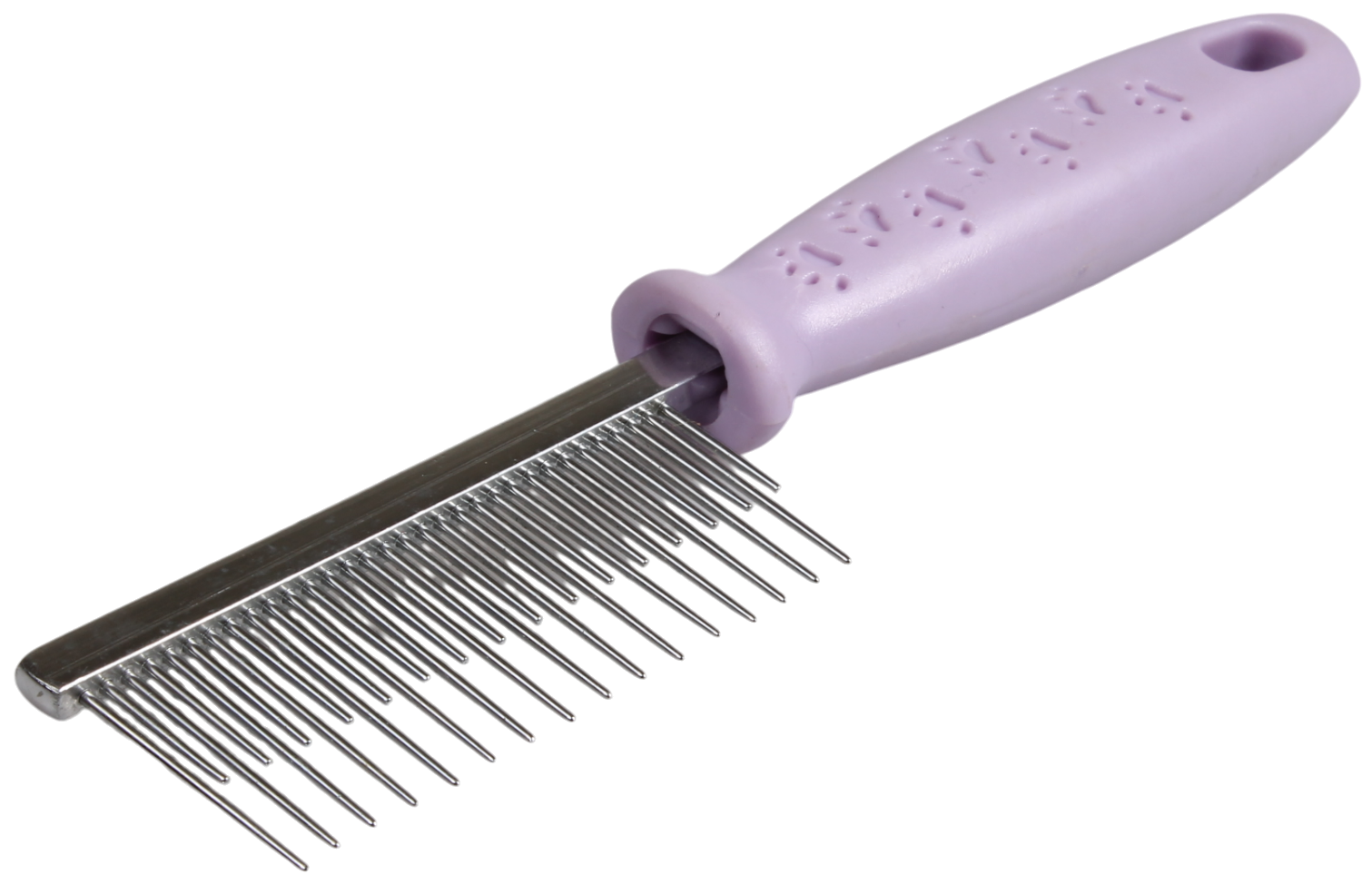 KK-1643~長短針膠柄梳(32針)